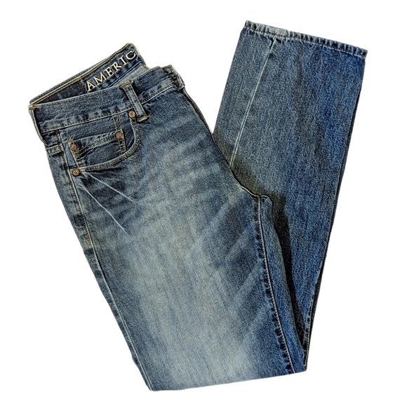 AMERICAN Eagle slim straight jeans size 30 - Picture 2 of 9